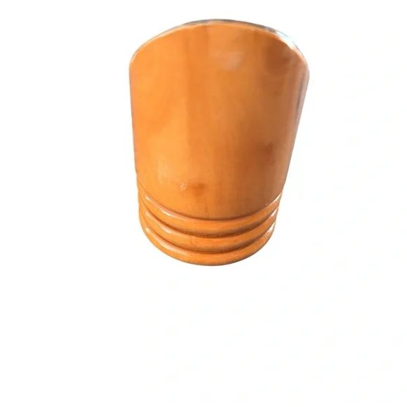 Vintage Wood & Mother Of Pearl Bethlehem Mary/Jesus 3” Desk Top Statue Holy Land - Picture 2 of 3